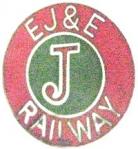 ELGIN, JOLIET & EASTERN RAILWAY LOGO METAL HAT PIN
